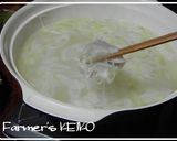 A picture of step 5 of [Farmer's Recipe] Shredded Vegetable Shabu-Shabu.