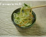 A picture of step 7 of [Farmer's Recipe] Shredded Vegetable Shabu-Shabu.