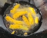A picture of step 4 of Bitter Gourd Finger Fries Fritters - Beat The Bitterness - Healthy & Tasty Karela Pakoda.