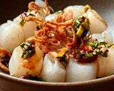 Hình bước làm 3 của món 🌱 Bánh Tráng Cuốn Sốt Tương Ớt Giòn