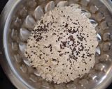 A picture of step 2 of Sattu Paratha.