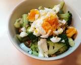 Salad Brokoli Tuna dressing telur mayones langkah memasak 1 foto