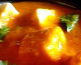 A picture of step 4 of Paneer masala restaurant style.