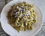 Foto del paso 7 de la receta Tallarines de espinacas con gulas