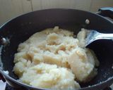A picture of step 8 of Suji ka halwa.
