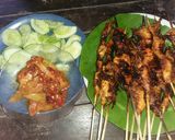 Foto langkah ke 5 dari resep Sate Udang Simple.