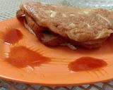 ऑमलेट सैंडविच (Omelette sandwich recipe in hindi) रेसिपी चरण 4 फोटो