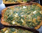 Foto del paso 4 de la receta: Calabaza con espinacas y queso