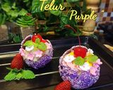 Foto langkah ke 7 dari resep Coklat Telur Purple.
