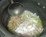 A picture of step 3 of Moong Dal Khichadi.