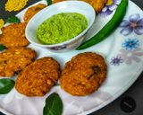A picture of step 10 of The South Indian Dal Vada.