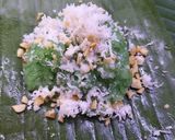 Hình bước làm 5 của món Xôi lá dứa