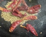 A picture of step 2 of Curry Leaves Dry Chutney.
