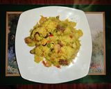 Foto del paso 7 de la receta: Arroz con choritos-longaniza