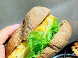 Hamburger Ức Gà Healthy bước làm 4 hình