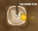 Gambar langkah 1 resipi Burger Ayam.