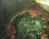 A picture of step 5 of Spinach khichdi.