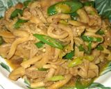 Foto langkah ke 6 dari resep Tumis jamur tiram lombok ijo.
