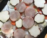 Foto del paso 3 de la receta Merluza al papillote con batata 🐟