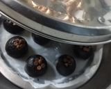 A picture of step 8 of Eggless Soft And Chewy Choco Brownie Cookies(Brookies)Without Oven.