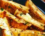 चीज़ गार्लिक ब्रेड स्टिक्स (cheese garlic bread stick recipe in Hindi) रेसिपी चरण 5 फोटो