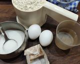 Фото кроку 1 до Хачапурі з м'ясом і сирними бортиками.