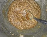 A picture of step 3 of Til Ke Laddu.