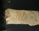 A picture of step 4 of Paneer Wrap.