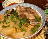 A picture of step 8 of Scallop, Pork Rib, and Daikon Soup.