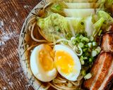 A picture of step 20 of Tonkotsu Shoyu Ramen.