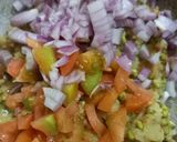 A picture of step 2 of Healthy protein chaat bite in 5 min minute.