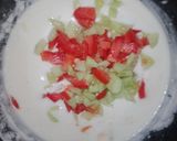 A picture of step 1 of Raita.