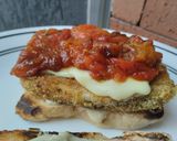 Foto del paso 7 de la receta: Sándwich🧀de milanesa de berenjena y tomate🍆🍅🥪!!!