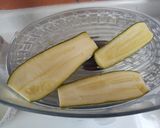 Foto del paso 1 de la receta: Calabazas al vapor rellenas de queso en caldillo de jitomate