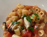 Foto del passaggio 6 della ricetta Tubetti con le cozze