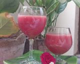 A picture of step 3 of Watermelon & pomegranate fresh Juice.