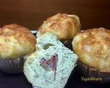 Foto langkah ke 8 dari resep Smokebeef Garlic Muffin#ketofy.