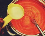ரெட் வெல்வெட் கப் கேக்(red velvet cup cake recipe in tamil) ரெசிபி ஸ்டேப் 5 புகைப்படம்