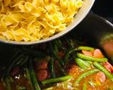 One Pot Smoked Beef Sausage with Green Beans and Noodles recipe step 7 photo