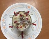 A picture of step 3 of Coconut milk fruit salad (no sugar).