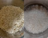 A picture of step 1 of Kheer (Rice Pudding).