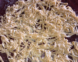 Foto del paso 6 de la receta: Fideos al huevo!! Con estofado 😋