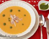 Foto del paso 1 de la receta: Crema de calabaza de bacalao ahumado