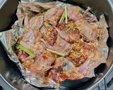 Hình bước làm 1 của món Cút nướng mật ong nckd