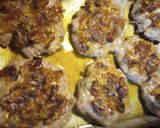 A picture of step 3 of Apricot Bacon Jam on Ground Pork Sandwiches.