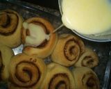 A picture of step 3 of Cinnamon rolls.