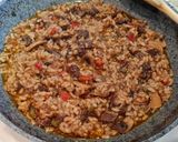 Foto del paso 5 de la receta: Arroz con venado y champiñones