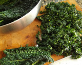 Foto del paso 1 de la receta: Kale con carne y gravy