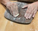 Une image de l'étape 4 de Pâtes fraîches a la main.