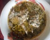 A picture of step 5 of Moringa soup(miyan zogale).